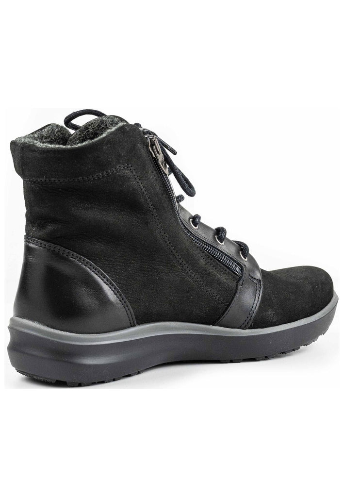 ARCOPEDICO Stiefelette Leder/Textil Schwarz Warmfutter