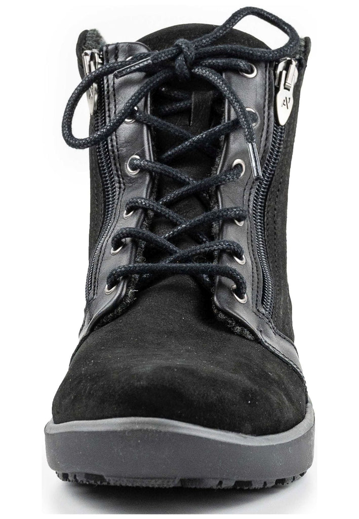 ARCOPEDICO Stiefelette Leder/Textil Schwarz Warmfutter