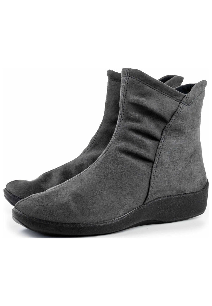 ARCOPEDICO Stiefelette Lederimitat Antrazit
