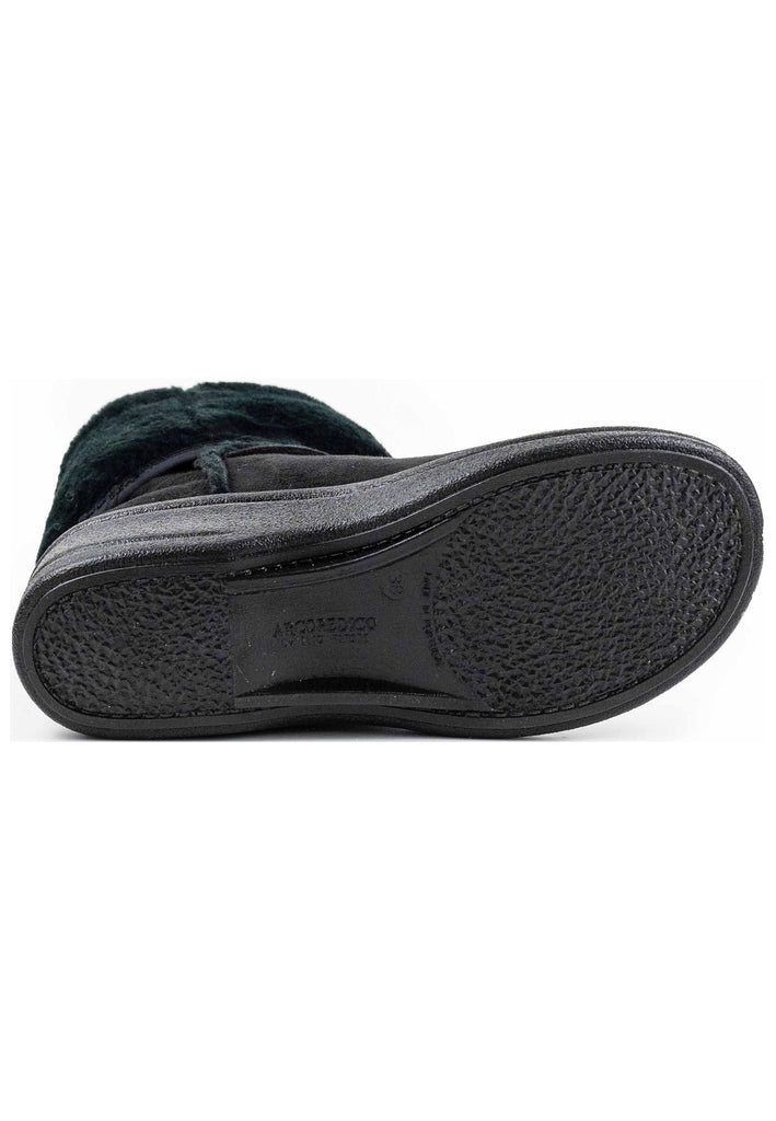 ARCOPEDICO Stiefelette Lederimitat Black Warmfutter