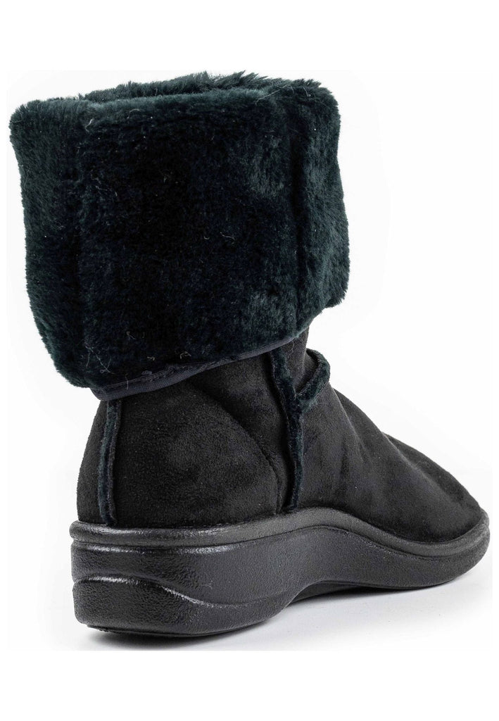 ARCOPEDICO Stiefelette Lederimitat Black Warmfutter