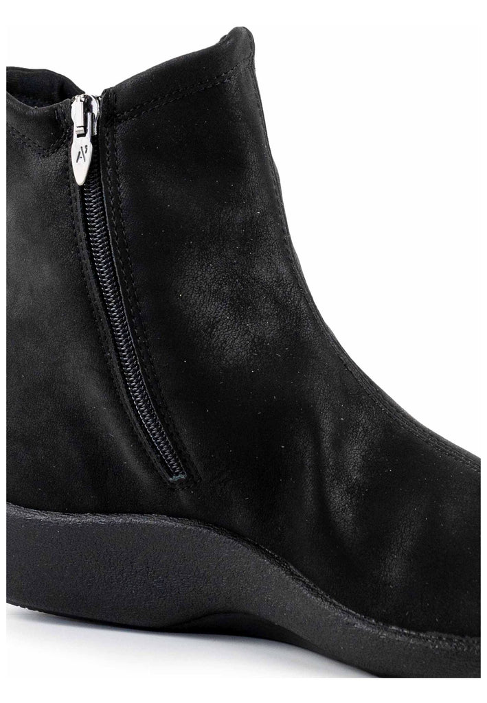 ARCOPEDICO Stiefelette Lederimitat Schwarz