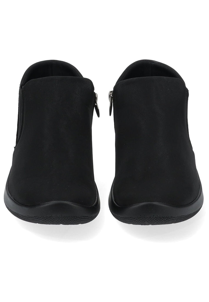 ARCOPEDICO Stiefelette Lederimitat/Textil Schwarz