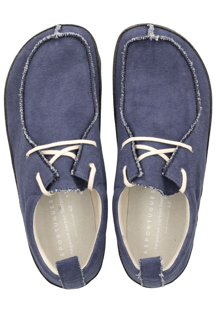 ASPORTUGUESAS Halbschuhe Baumwolle Navy