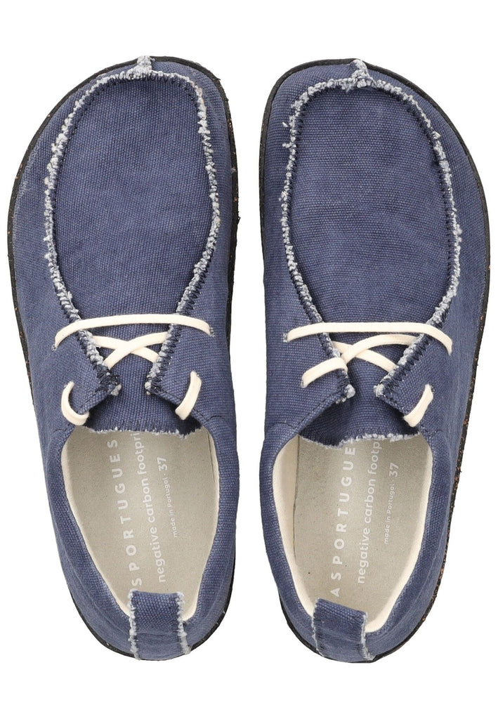 ASPORTUGUESAS Halbschuhe Baumwolle Navy