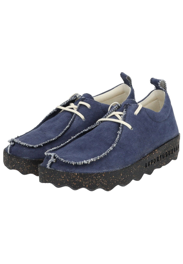 ASPORTUGUESAS Halbschuhe Baumwolle Navy