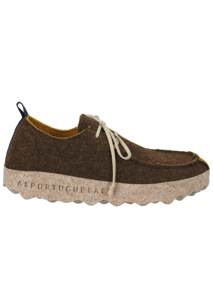ASPORTUGUESAS Halbschuhe Filz Caramel