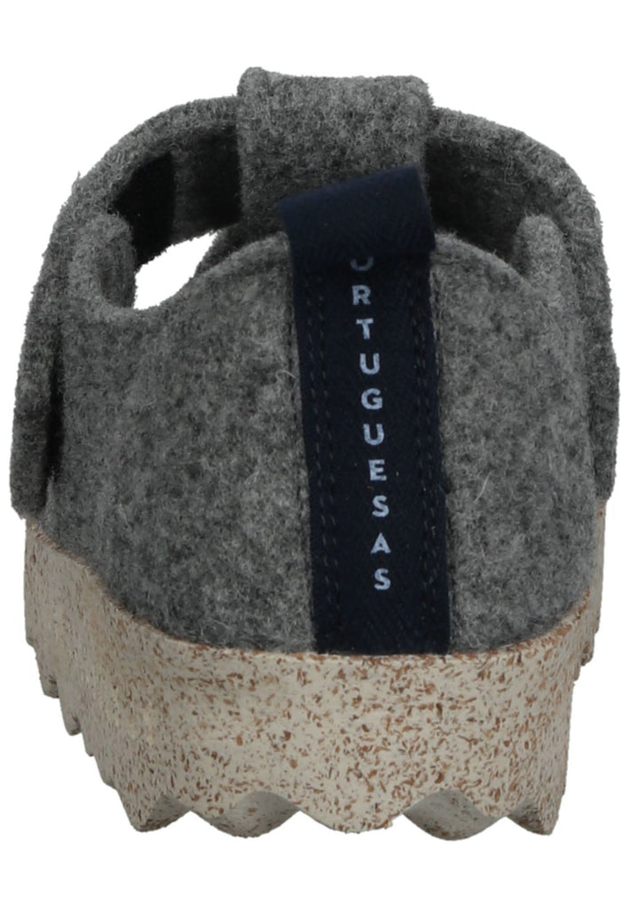 ASPORTUGUESAS Halbschuhe Filz Grau