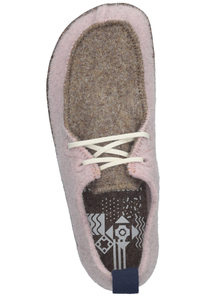 ASPORTUGUESAS Halbschuhe Filz Pink