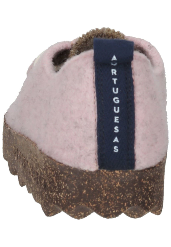 ASPORTUGUESAS Halbschuhe Filz Pink