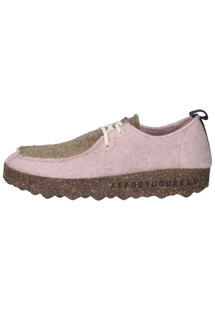 ASPORTUGUESAS Halbschuhe Filz Pink