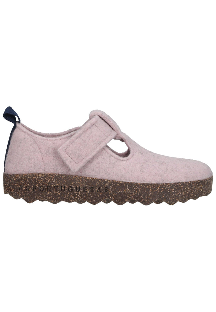ASPORTUGUESAS Halbschuhe Filz Pink
