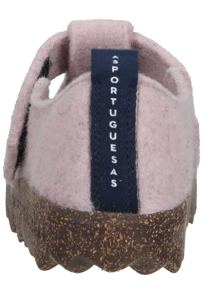 ASPORTUGUESAS Halbschuhe Filz Pink