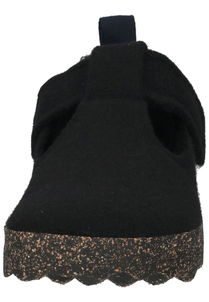 ASPORTUGUESAS Halbschuhe Filz Schwarz