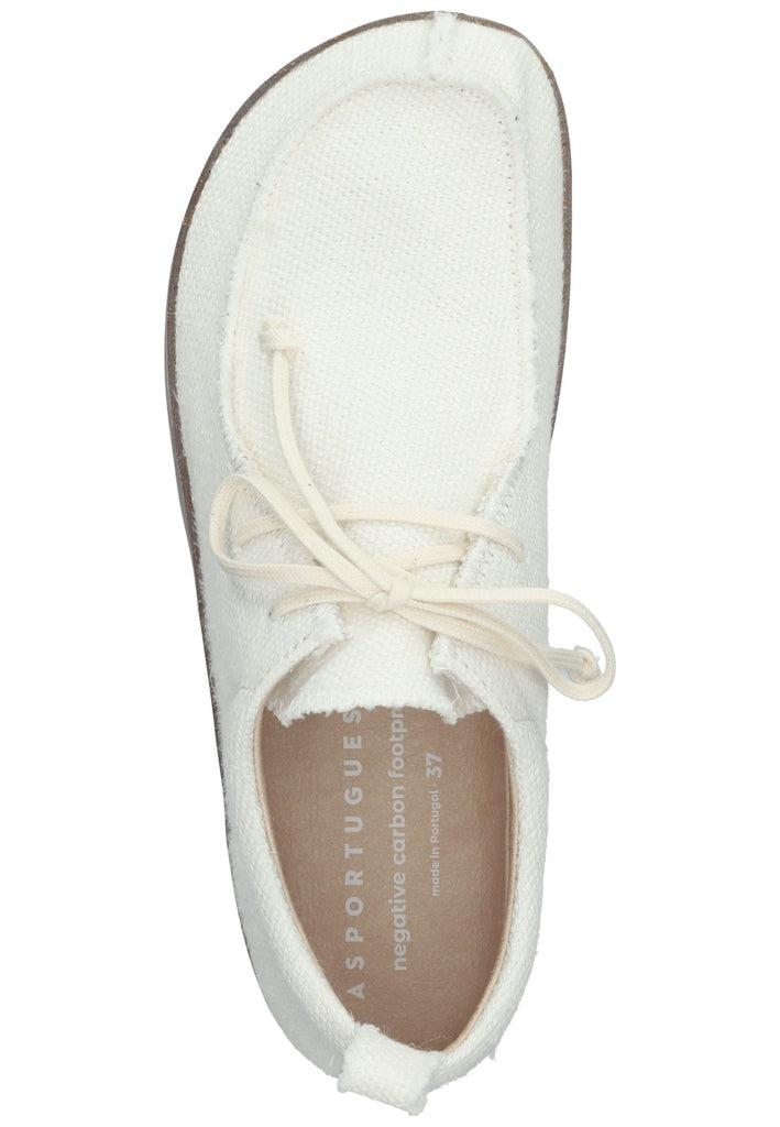 ASPORTUGUESAS Halbschuhe Naturfaser Ivory