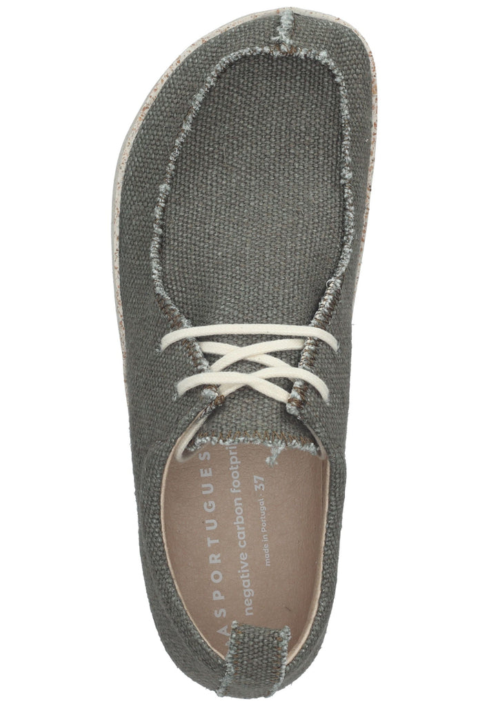 ASPORTUGUESAS Halbschuhe Naturfaser Military