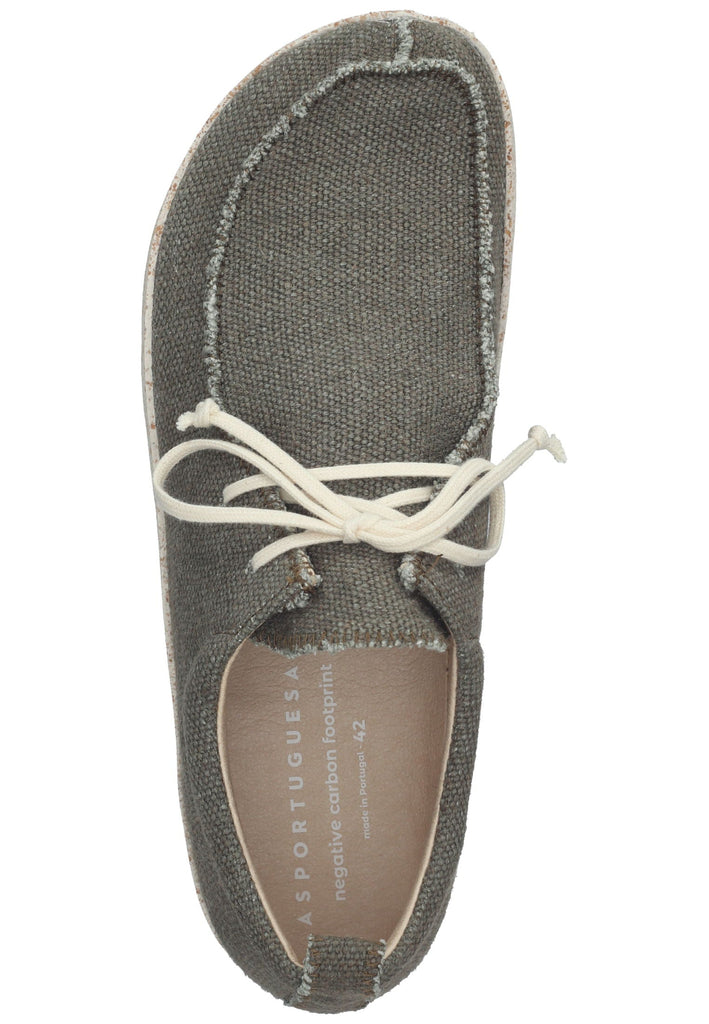 ASPORTUGUESAS Halbschuhe Naturfaser Military