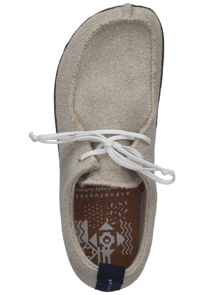 ASPORTUGUESAS Halbschuhe Naturfaser Natur