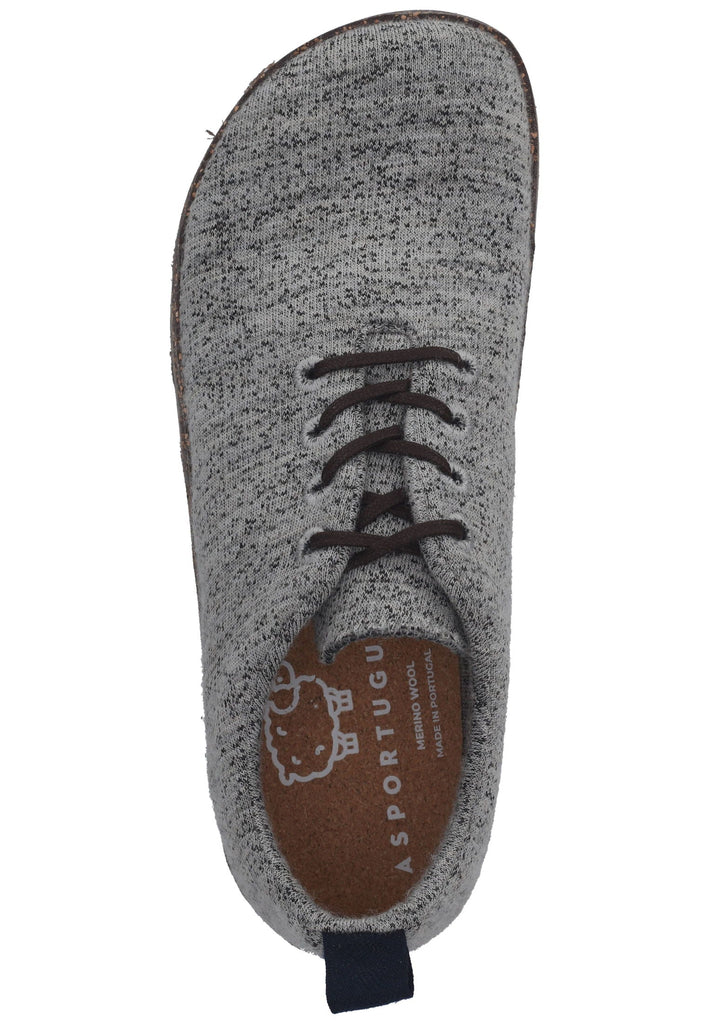ASPORTUGUESAS Halbschuhe Wolle Charcoal