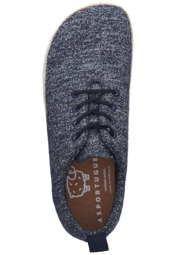 ASPORTUGUESAS Halbschuhe Wolle Navy