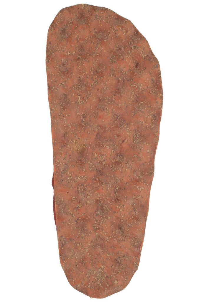 ASPORTUGUESAS Hausschuhe Fell Rot