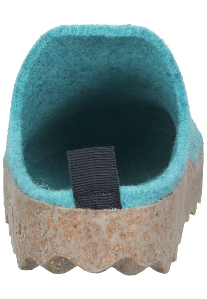 ASPORTUGUESAS Hausschuhe Filz Aqua