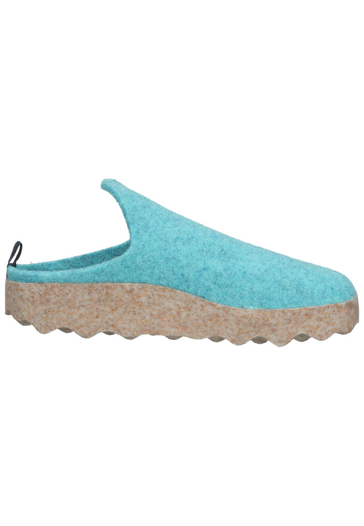 ASPORTUGUESAS Hausschuhe Filz Aqua