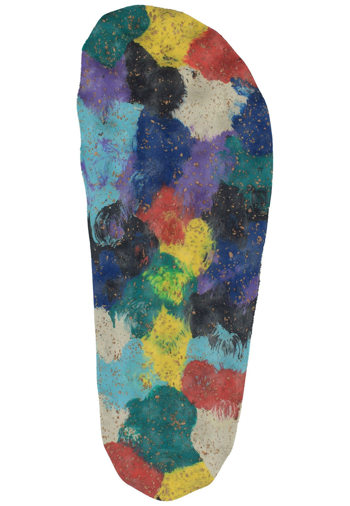 ASPORTUGUESAS Hausschuhe Filz Black Multi