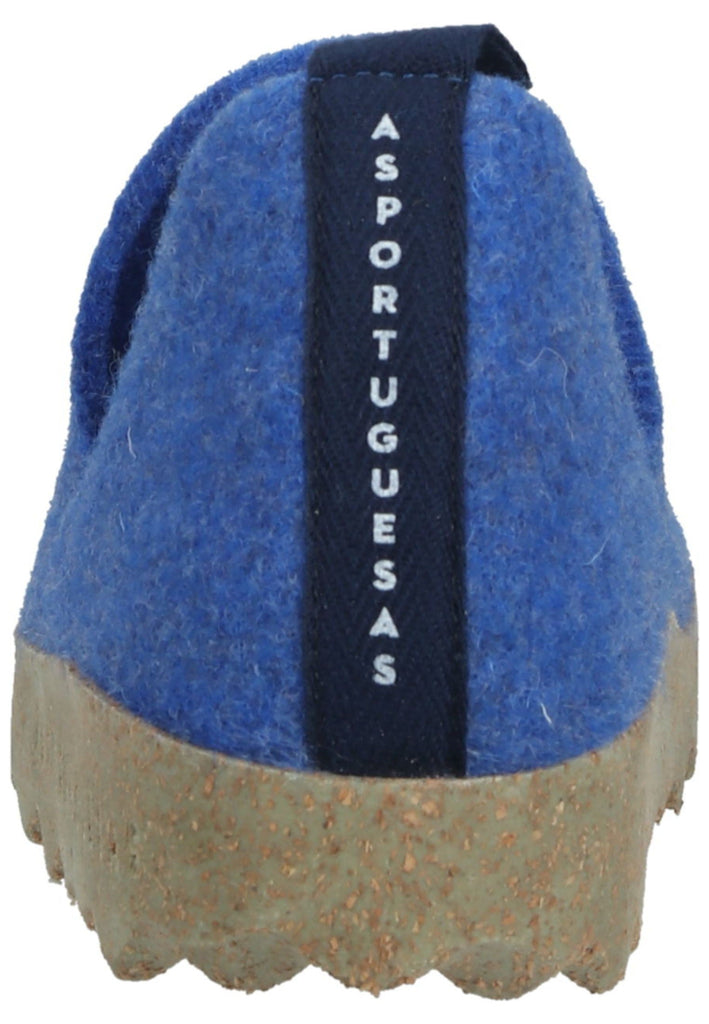 ASPORTUGUESAS Hausschuhe Filz Blau