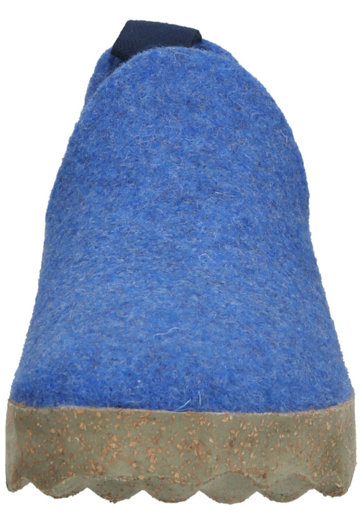 ASPORTUGUESAS Hausschuhe Filz Blau