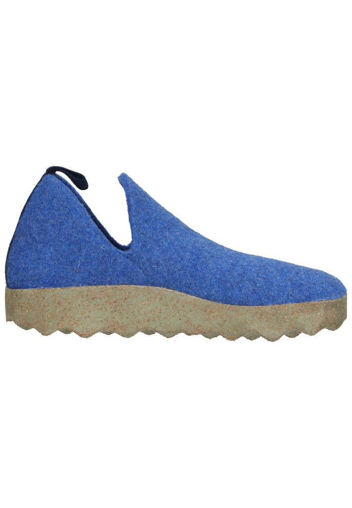 ASPORTUGUESAS Hausschuhe Filz Blau