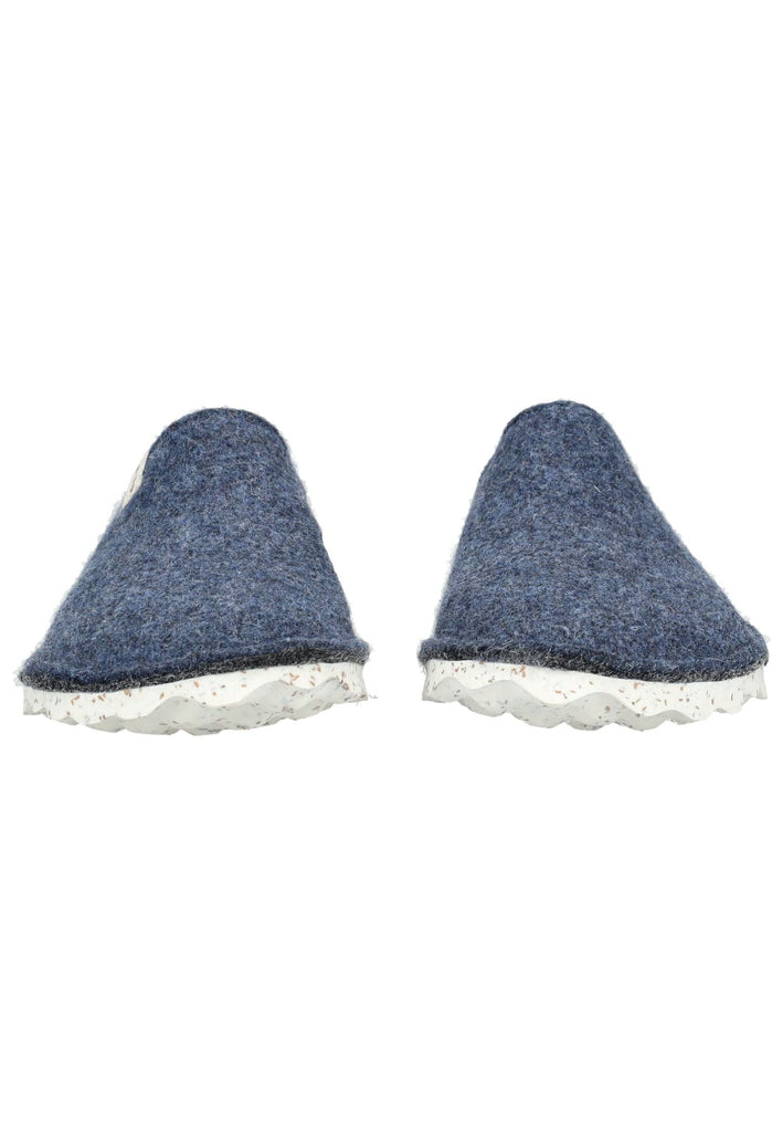 ASPORTUGUESAS Hausschuhe Filz Blau