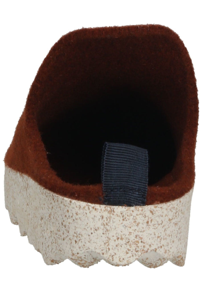 ASPORTUGUESAS Hausschuhe Filz Braun