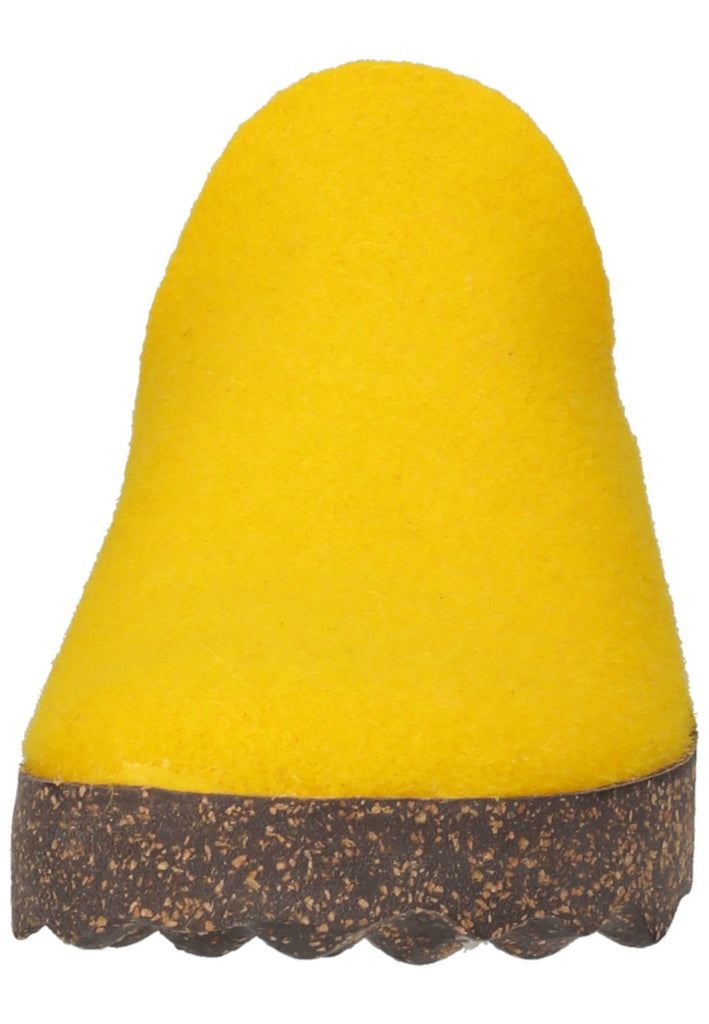 ASPORTUGUESAS Hausschuhe Filz Gelb