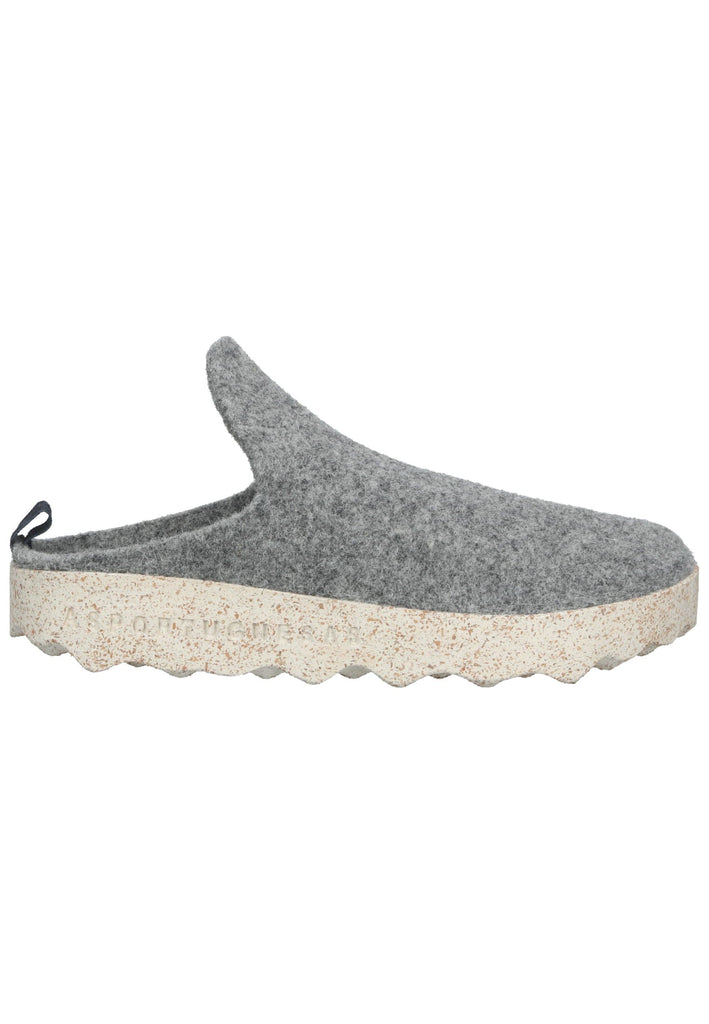ASPORTUGUESAS Hausschuhe Filz Grau