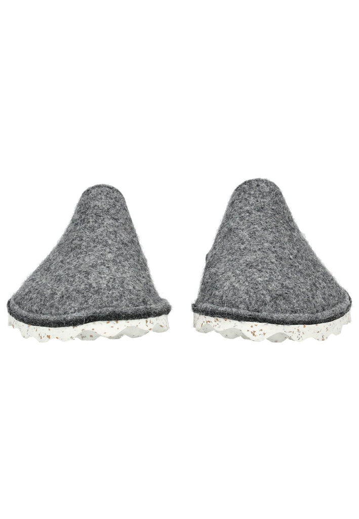 ASPORTUGUESAS Hausschuhe Filz Grau