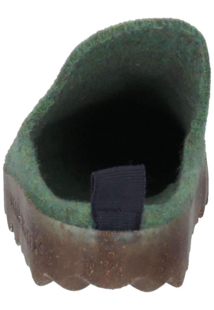ASPORTUGUESAS Hausschuhe Filz Grün