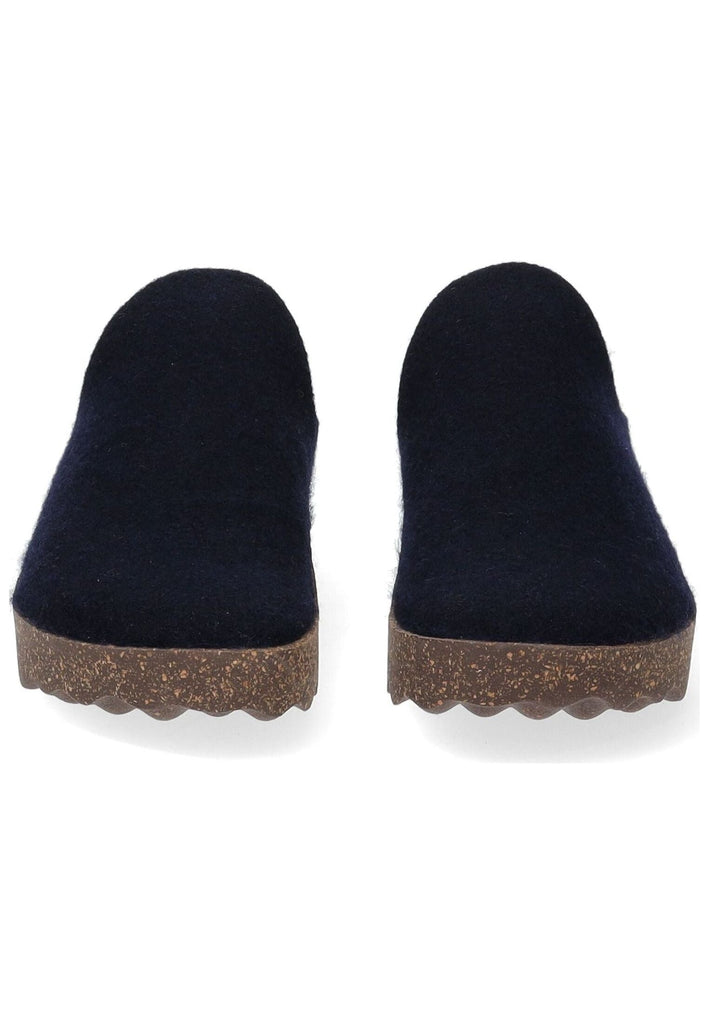 ASPORTUGUESAS Hausschuhe Filz Navy