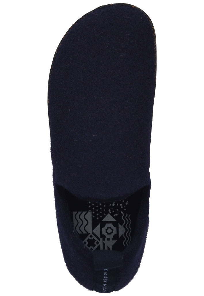 ASPORTUGUESAS Hausschuhe Filz Navy