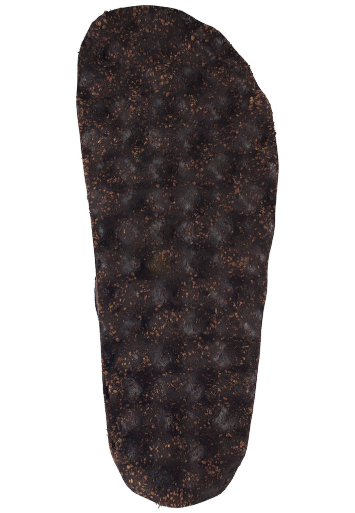 ASPORTUGUESAS Hausschuhe Filz Navy/Grau