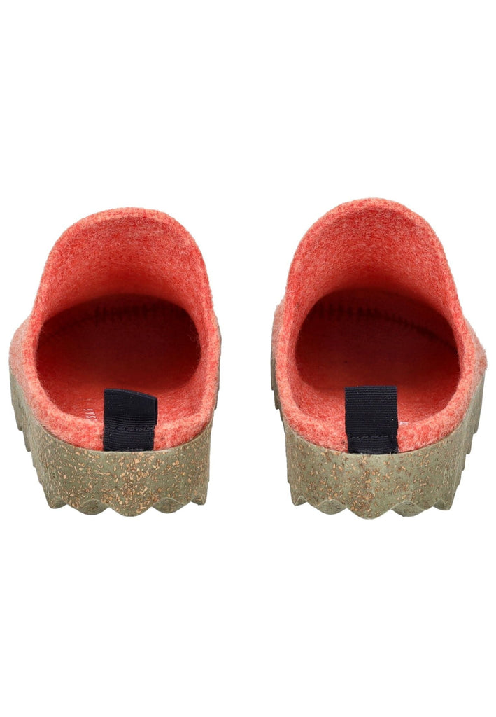 ASPORTUGUESAS Hausschuhe Filz Orange