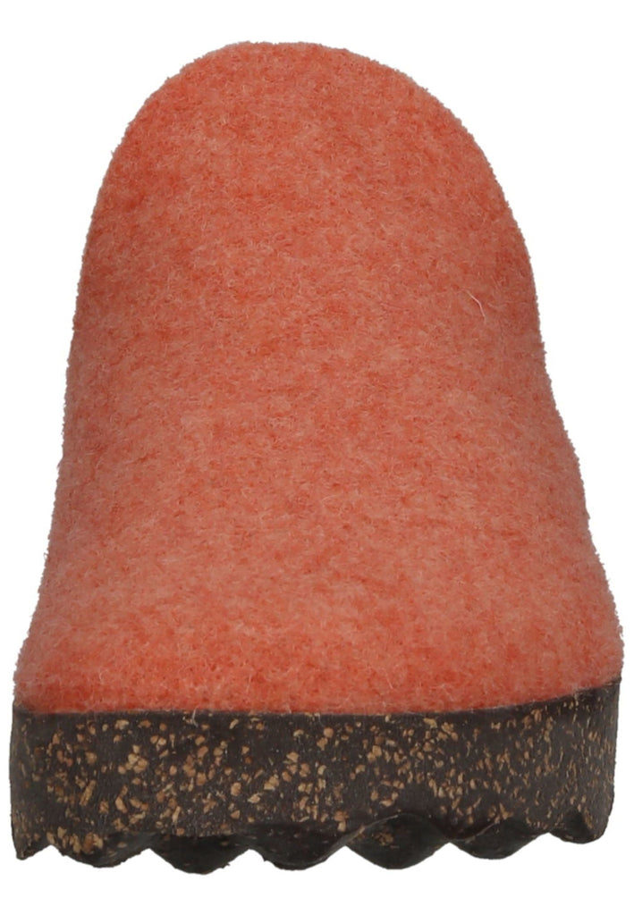 ASPORTUGUESAS Hausschuhe Filz Orange