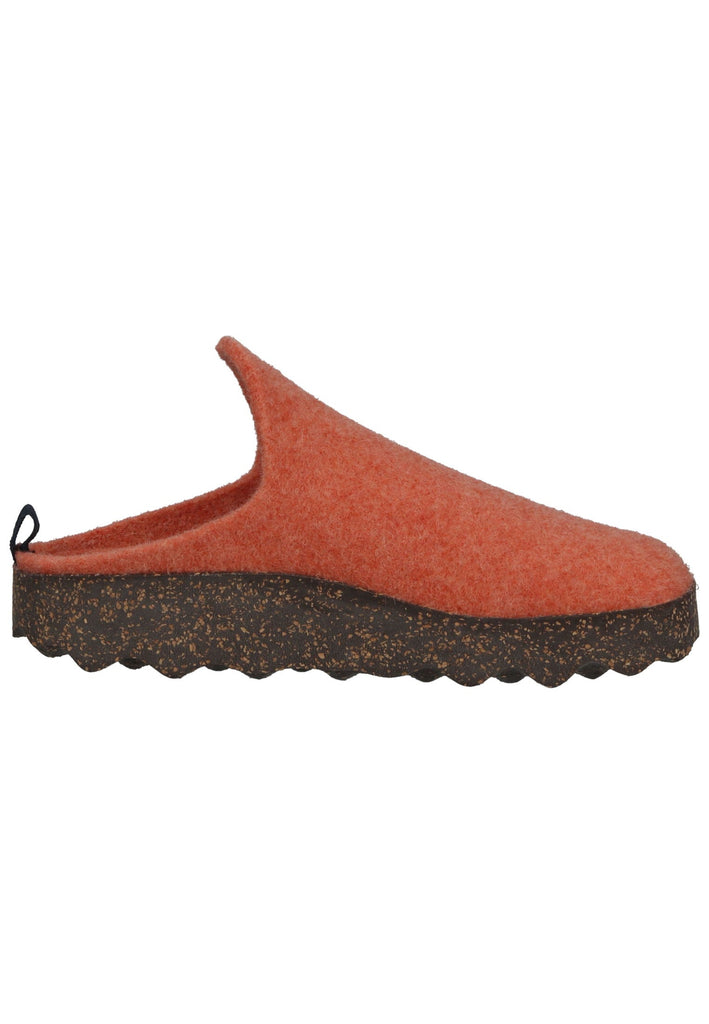 ASPORTUGUESAS Hausschuhe Filz Orange