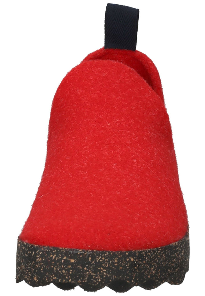 ASPORTUGUESAS Hausschuhe Filz Rot