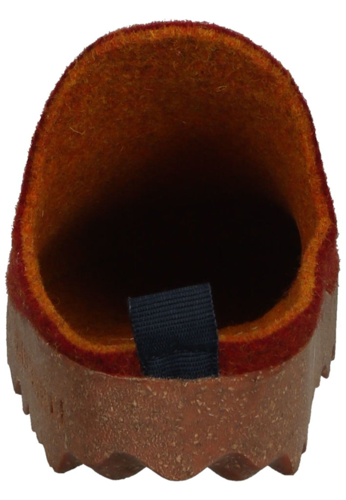 ASPORTUGUESAS Hausschuhe Filz Rot