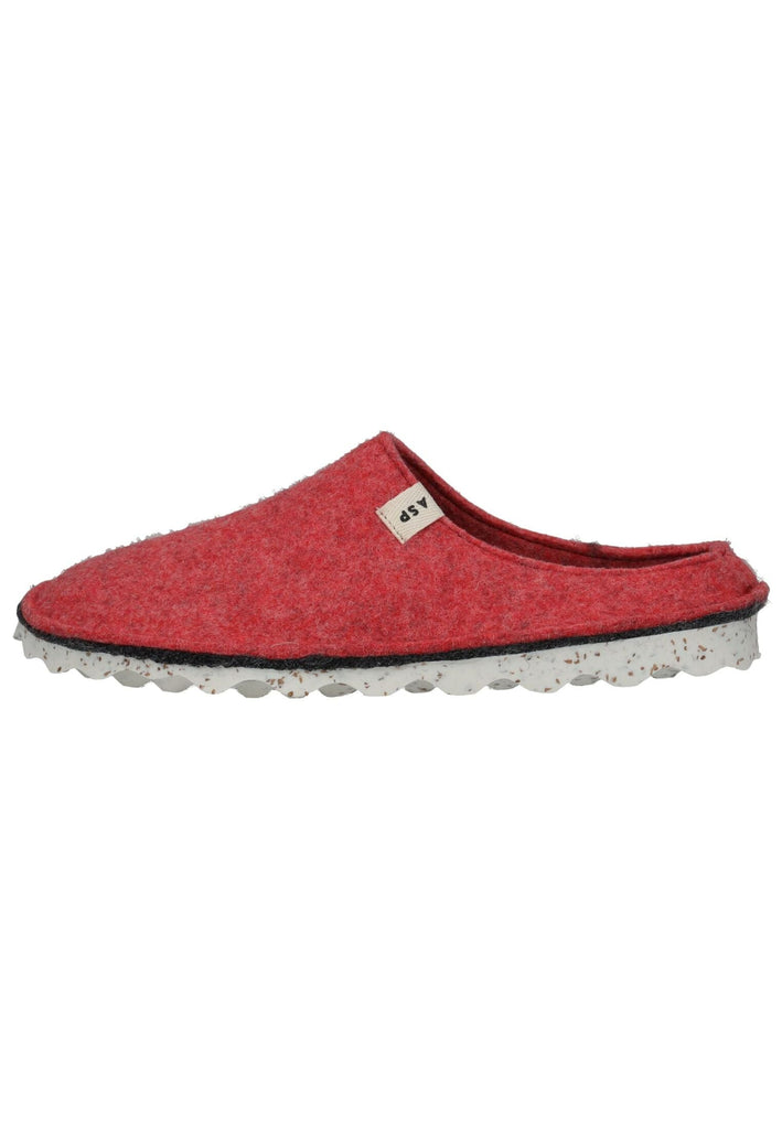 ASPORTUGUESAS Hausschuhe Filz Rot