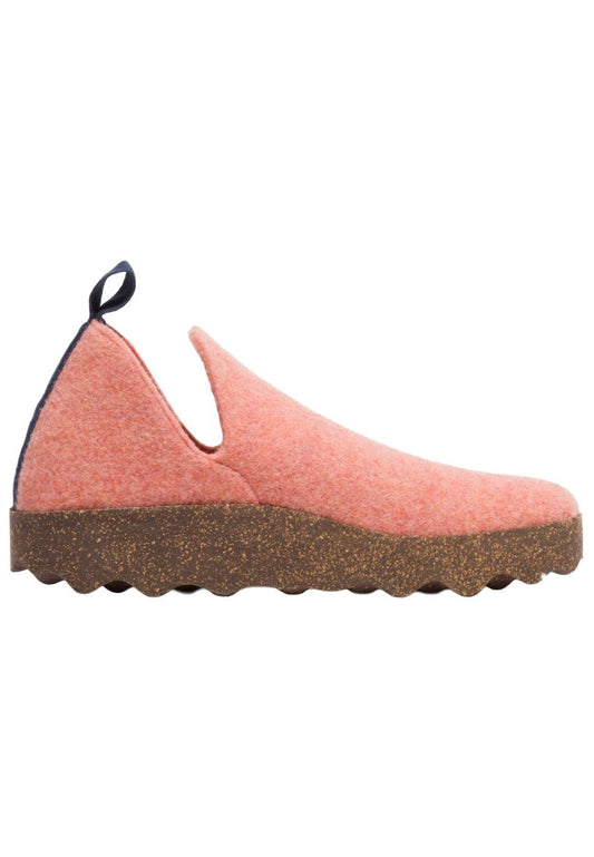 ASPORTUGUESAS Hausschuhe Filz Salmon Warmfutter