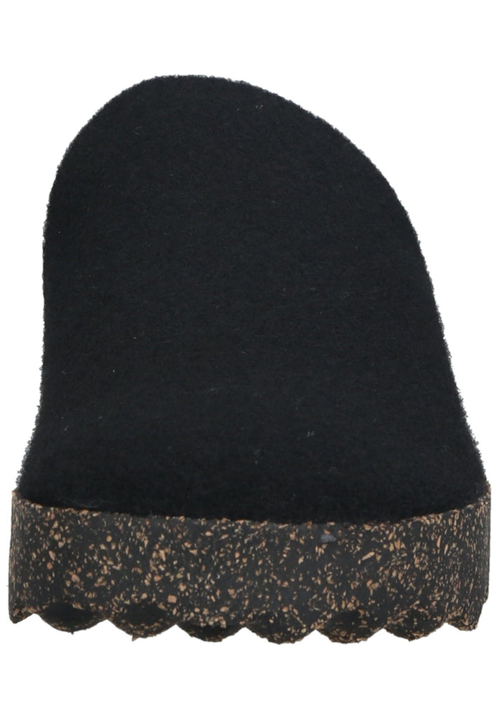 ASPORTUGUESAS Hausschuhe Filz Schwarz