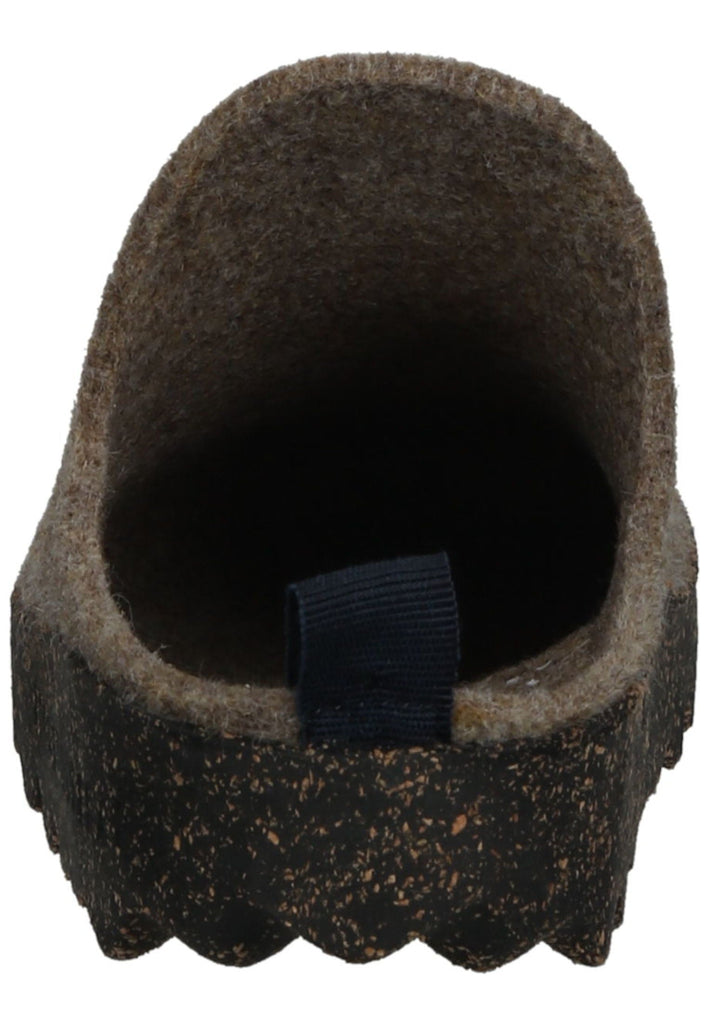 ASPORTUGUESAS Hausschuhe Filz Taupe