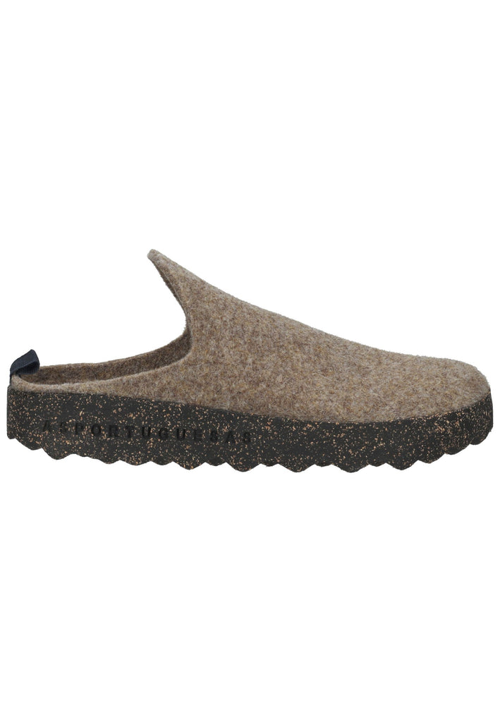 ASPORTUGUESAS Hausschuhe Filz Taupe